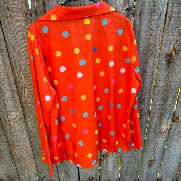 Misslook blouse v neck collar long sleeve plus size 3X - Picture 8 of 8